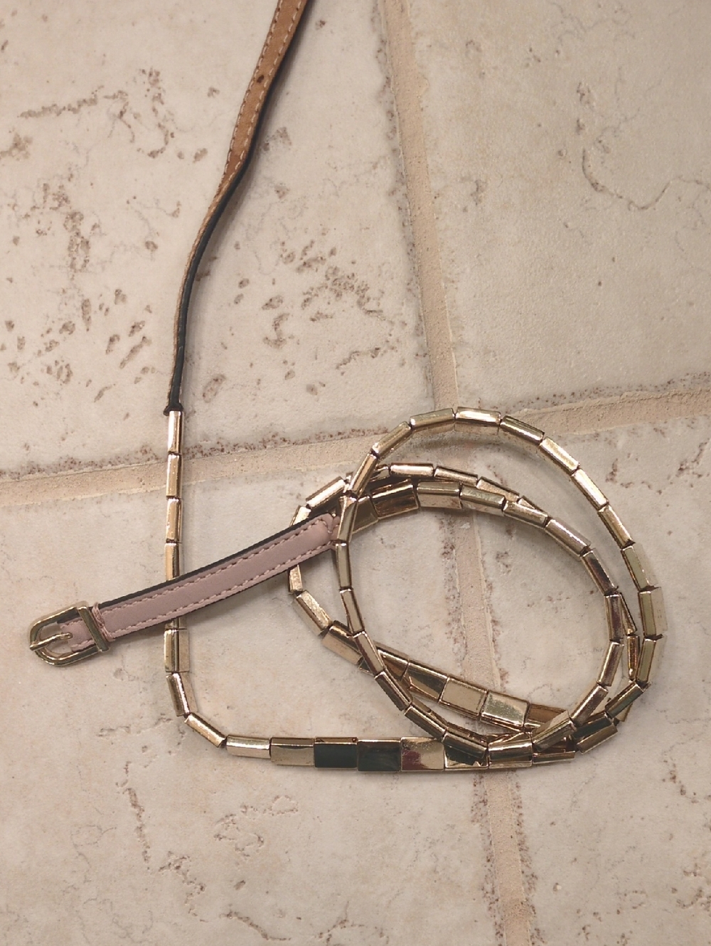 Valentino Garavani Vintage Gold Belt